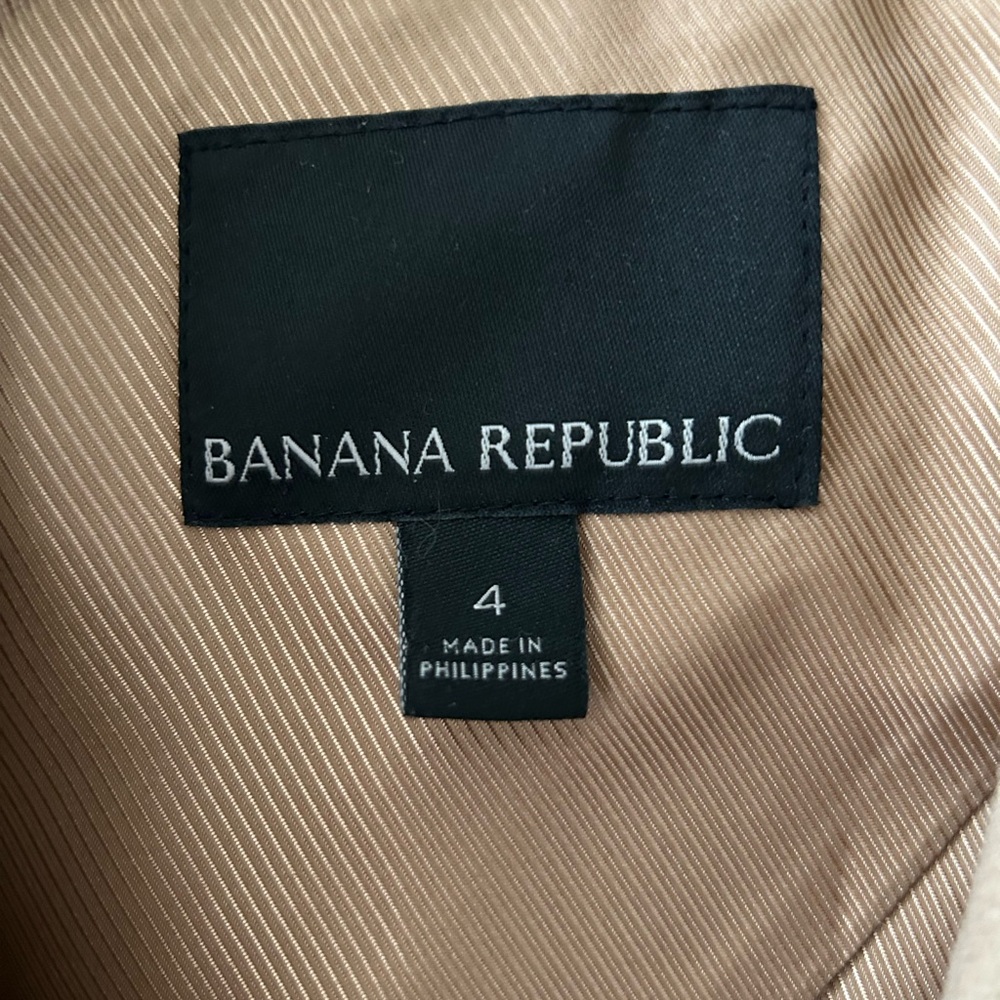 Banana republic wool camel coat - Picture 2 of 8